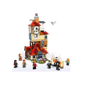 اسباب بازی لگو هری پاتر حمله به بارو 1047 قطعه Magic Castle Attack on the Burrow Weasley House_اسباب بازی لگو